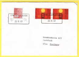 Courlevon (FR) Cachet De Remplacement 20.VI.87 - Postmark Collection