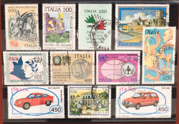 1985 - Italian Republic (11 Used Stamps) - ITALY STAMPS - 1981-90: Afgestempeld