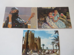 MAROC TIPICO - Lot De 3 Cartes - Otros & Sin Clasificación