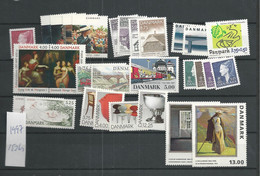 1997 MNH Denmark, Dänemark, Year Complete, Postfris - Años Completos