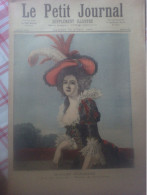 L Petit Journal 125 Mme Elisabeth Guyard Musée Versailles Printemps Paris Marché Aux Fleurs Partition Blanchemain Arnaud - Magazines - Before 1900