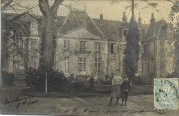 Carte Photo Vue De La Mairie Prise Du Jardin Animée à Situer Pionnière RV - Autres & Non Classés