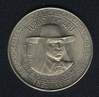 Peru, 10 Soles 1971, Tupac Amaru, UNC - Pérou