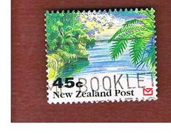 NUOVA ZELANDA (NEW ZEALAND) - SG 1699 -  1992  LANDSCAPES:  FERNS &  BEACH  -  USED° - Gebraucht