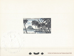 OCEANIE - EPREUVE DE LUXE Yv. PA 32  BORA BORA - 1931 - Unused Stamps