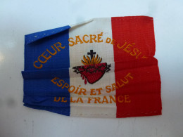 Ecusson Coeur Sacré De Jésus Espoir Et Salut De La France - Religion &  Esoterik