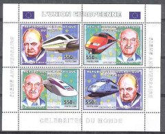 COB 2323-6 + BL377-8 L'Union Europeenne Complet-volledig 3 Blocs - Ungebraucht