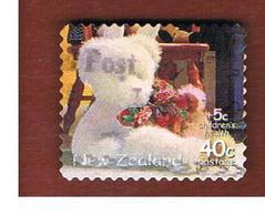 NUOVA ZELANDA (NEW ZEALAND) - SG 2367  -  2000   CHILDREN' S HEALTH: TEDDY BEAR                -  USED° - Gebraucht