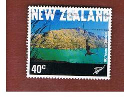 NUOVA ZELANDA (NEW ZEALAND) - SG 2425  -  2001 TOURISM: BUNGY JUMPING     -  USED° - Usati