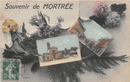 Souvenir De MORTREE - Multivues - CPA Fantaisie - 1910 - Mortree