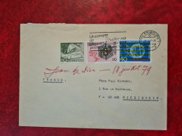 LETTRE  SUISSE  1979  FRIBOURG POUR RIEDISHEIM - Autres & Non Classés