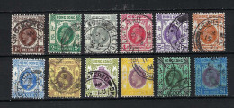 HONG KONG Ca.1912-33: Lot D'obl. - Usati