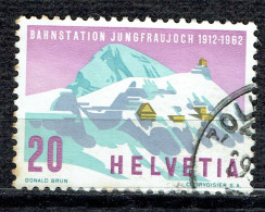 Série De Propagande : Cinquantenaire De La Station Du Chemin De Fer Du Jungfraujoch - Used Stamps