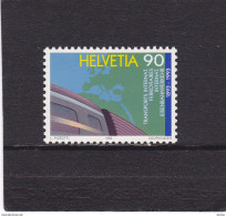 SUISSE 1992 TRAINS  Yvert 1416, Michel 1488 NEUF** MNH - Unused Stamps