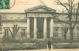 CPA-CASTRES- Le Tribunal Civil - Phototypie Labouche N° 84* 1912* TBE **2 Scans - Castres