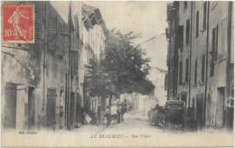 D 83 LE BEAUSSET. RUE THIERS  CARTE ECRITE - Le Beausset