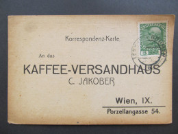 KARTE Dolní Víska Unterdörflas Lestkov Leskau Kafee Coffee Jakober    / P8594 - Covers & Documents