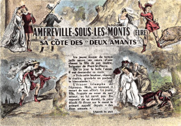 27-AMFREVILLE-SOUS-LES-MONTS- SA CÔTE DES DEUX AMANTS - Autres & Non Classés