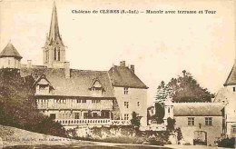 76 - Clères - Le Château - Manoir Avec Terrasse Et Tour - CPA - Voir Scans Recto-Verso - Clères