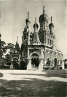 06 - Nice - L'Eglise Orthodoxe Russe - Mention Photographie Véritable - Carte Dentelée - CPSM Grand Format - Carte Neuve - Monumenti, Edifici