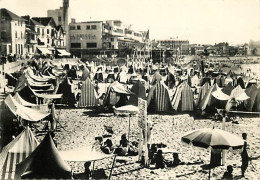 64 - Saint Jean De Luz - La Plage Et La Pergola - Scènes De Plage - Mention Photographie Véritable - Animée - CPSM Grand - Saint Jean De Luz