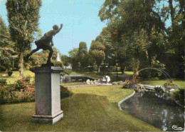 62 - Béthune - Le Jardin Public - Mention Photographie Véritable - Carte Dentelée - CPSM Grand Format - Voir Scans Recto - Bethune