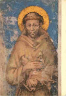 Art - Peinture Religieuse - Cimabue - Saint François - Assisi - Basilica - CPM - Voir Scans Recto-Verso - Gemälde, Glasmalereien & Statuen