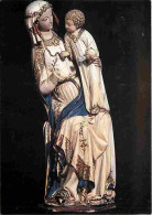 Art - Art Religieux - Paris - Statuette - La Vierge Assise Et L'Enfant - CPM - Voir Scans Recto-Verso - Paintings, Stained Glasses & Statues