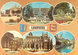 27 - Louviers - Multivues - Blasons - CPM - Voir Scans Recto-Verso - Louviers