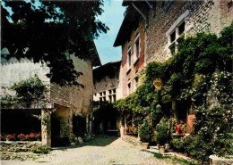 01 - Pérouges - Rue Des Princes - Ostellerie - Musée - Cité Médiévale - Vieilles Pierres - CPM - Voir Scans Recto-Verso - Pérouges