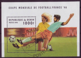 Afrique - Bénin - BLF/France 98 Coupe Mondiale De Football - 7120 - Benin - Dahomey (1960-...)