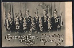 AK Offenbach A. M., Carnevals-Comite Der Turngesellschaft 1904, Fasching  - Karneval - Fasching