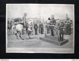 Re D'Inghilterra Edoardo VII - Rivista Presidio Di Gibilterra Stampa Del 1903 - Otros & Sin Clasificación