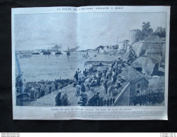 Visita Della Flotta Inglese A Brest+Feste Franco-inglesi, Brest Stampa Del 1905 - Andere & Zonder Classificatie