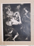 Il Presepe Quadro Nella Chiesa Di San Giuseppe Dei Falegnami A Roma Marata 1937 - Otros & Sin Clasificación