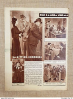Film La Vittima Sommersa Illustrazione Di Cinema Anno 1938 - Altri & Non Classificati