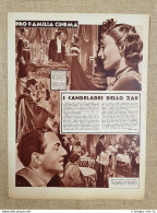 Film I Candelabri Dello Zar Illustrazione Di Cinema Anno 1938 - Otros & Sin Clasificación