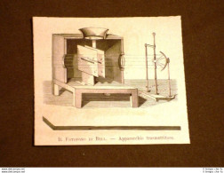 Invenzione Del 1880 Fotofono Di Alexander Graham Bell Di Edimburgo Trasmettitore - Avant 1900