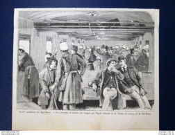 Seconda Spedizione Per Il Mar Rosso 1885: Soldati In Viaggio Per Napoli - Avant 1900