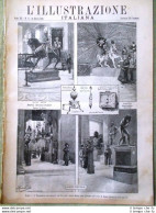 L'Illustrazione Italiana Del 14 Marzo 1886 Castelli Piemonte Carnevale Siviglia - Avant 1900