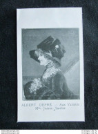 Albert Depré - Ai Varietà: Jeanne Saulier Stampa Del 1909 - Other & Unclassified