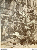 Vecchia Napoli Rione Di Santa Lucia E Luciana Luciani - Avant 1900