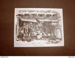 Erzurum Nel 1877 Una Bottega Turchia - Avant 1900