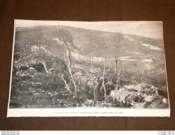 WW1 Prima Guerra Mondiale Anno 1918 Trincea Per L'attacco A Monte Val Bella - Otros & Sin Clasificación