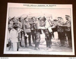 Guerra In Europa Anno 1914 Addio Soldati Russia + Principessa Militza Montenegro - Autres & Non Classés