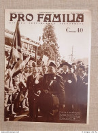 Copertina Pro Familia Del 1938 Missione Del Partito Nazionale Fascista Giappone - Autres & Non Classés