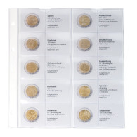 Lindner Vordruckblatt Karat Für 2 Euro-Münzen 1118-7 Neu - Supplies And Equipment