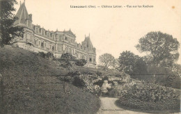 France Cpa Liancourt Chateau Latour Vue Sur Les Rochers - Liancourt