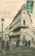 CPA-CASTRES- Rue Gambetta - Animation - TàD 1908 *Edition  Pelissou Rue Villegoudou**2 Scans - Castres