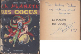 C1  Andre HELENA La PLANETE DES COCUS 1952 EO Envoi DEDICACE Signed SF Port Inclus France - Livres Dédicacés